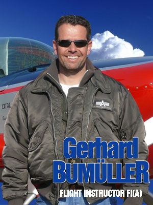 Gerhard Bumuller - flight instructor FI(A)